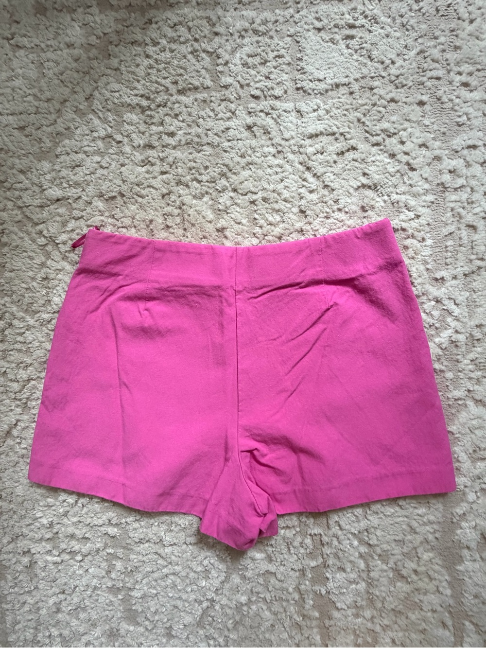 Zara Hot Pink Tailored Skort - Picture 7 of 9